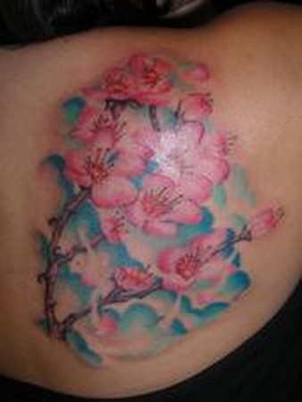 Tattoos - Perry Stratton - Cherry Blossom Tattoo